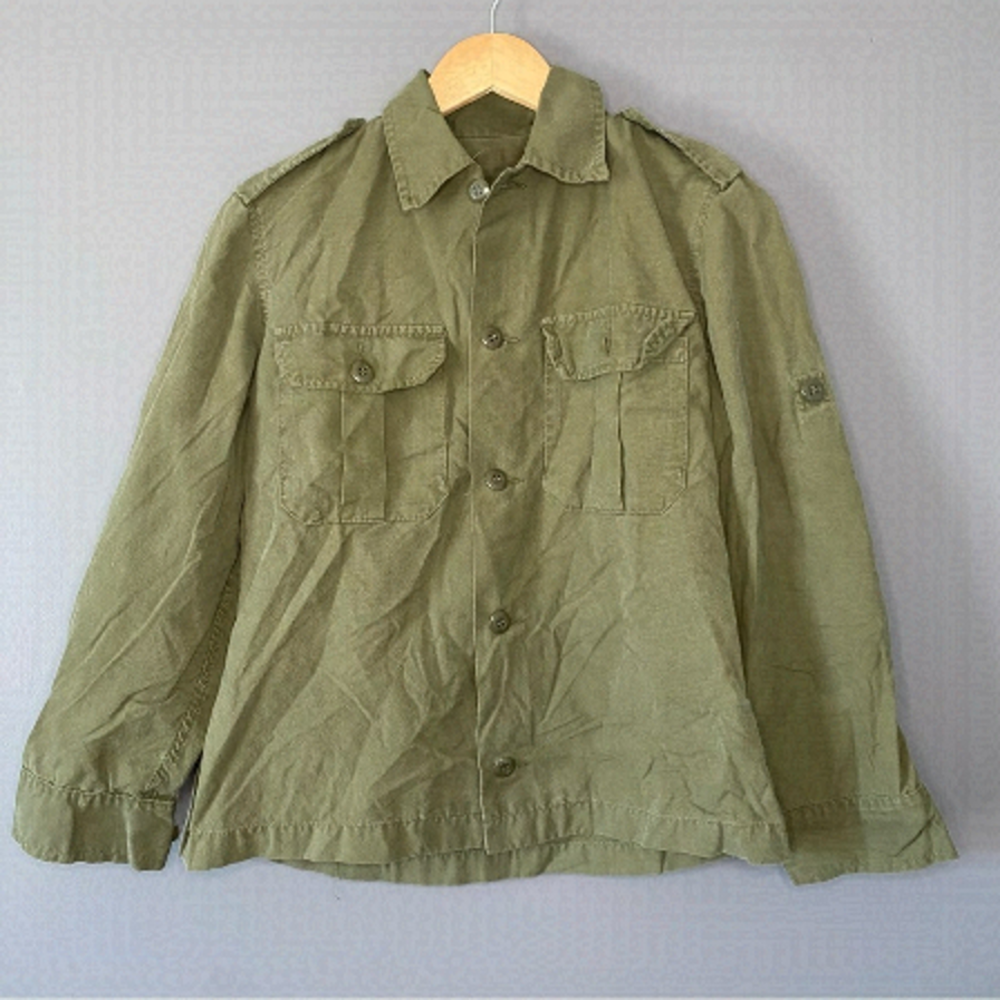 ‼️FLASH SALE‼️ Grunge Army Shirt Green Military Surplus Combat Utility Top
